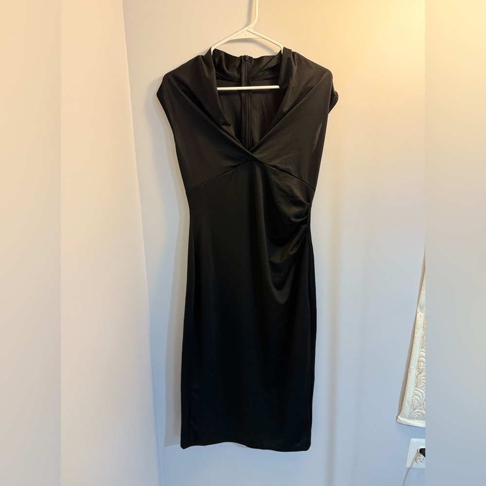 Elegant Black Sleeveless Dress
